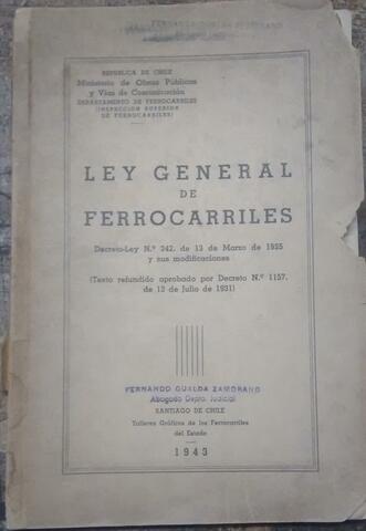 Ley General de Ferrocarriles