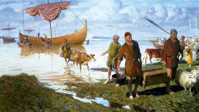 els víkings arriben a Groenlàndia