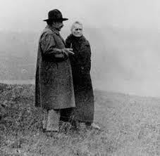 Marie Curie y Albert Einstein