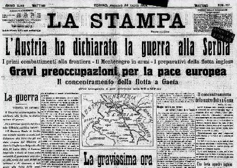 L'INIZIO DELLA GUERRA