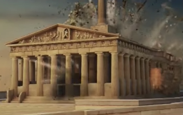 venetians bomb the turks