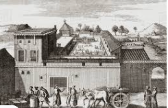 Portuguese have trading posts along  west coast of Africa