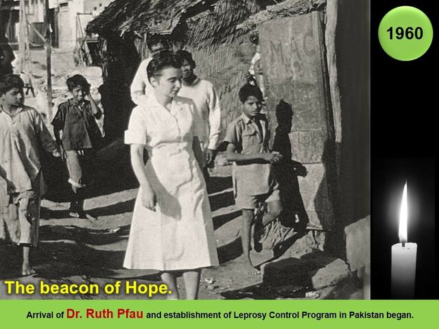 Fate brought her to Karachi.