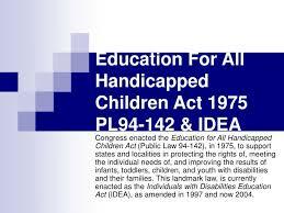 Education for All Handicapped Children Act