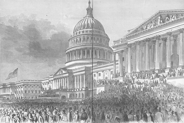 Abraham Lincoln Inaugurated