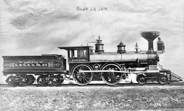 Inauguration du premier chemin de fer au Bas-Canada