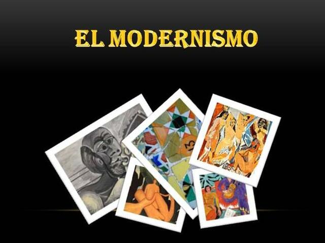 El modernismo: Siglo XX