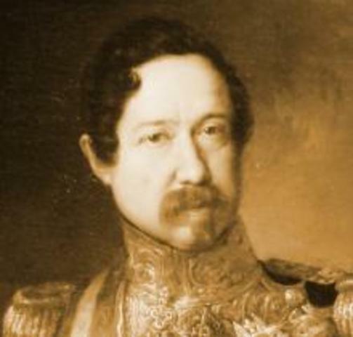 Regreso de Narváez: gobierno autoritario