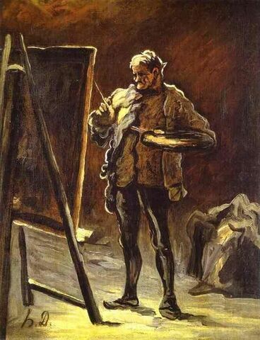 "Un artista: Daumier" de HONORÉ DAUMIER