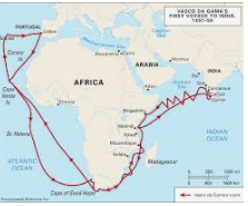 Vasco da Gama returns to Portugal with valuable cargo