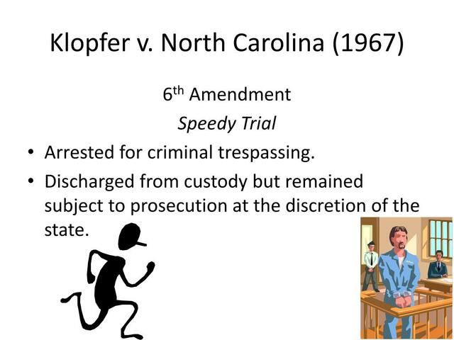 Klopfer v. North Carolina