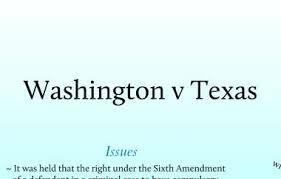 Washington v. Texas