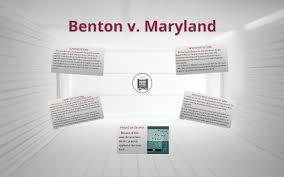 Benton v. Maryland