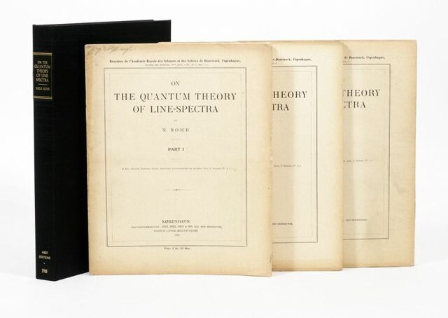 On the Quantum Theory of Line Spectra