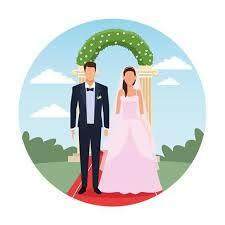 Matrimonio de mi abuela y mi abuelo