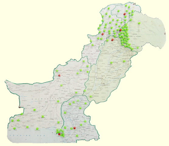 Started setting up leprosy control centers across Pakistan.