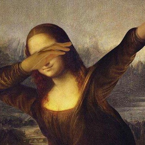 Léonard de peint une joconde