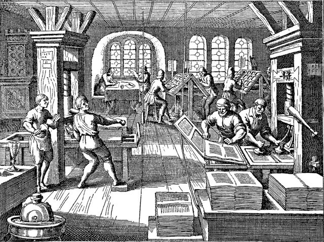 Invention de l'imprimerie