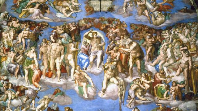 Michel-Ange peint le Jugement