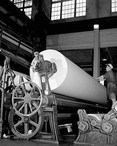 Canada premier producteur de papier journal