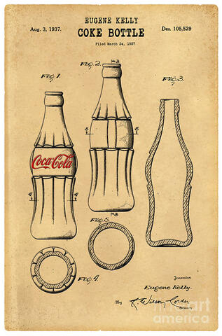 Coca-Cola trademark registered in U.S patent office
