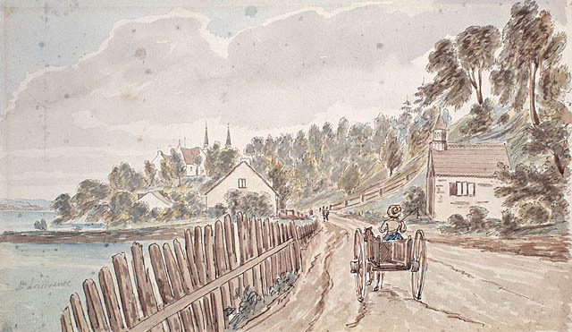 Fin de la construction du chemin du roy