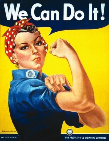 Rosie the Riveter campaign encourages women to get a job