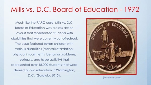 Mills v Board of Education of the District of Columbia