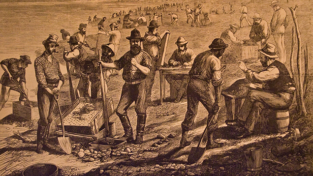 Discovery of Diamonds in South Africa