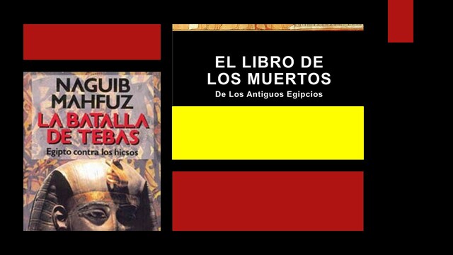 Algunas obras/ Lit. egipcia