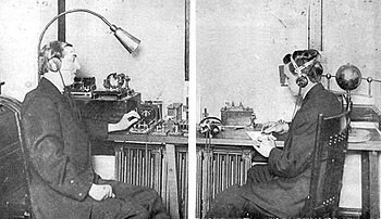 Se inauguró la primera estación radiotelefónica