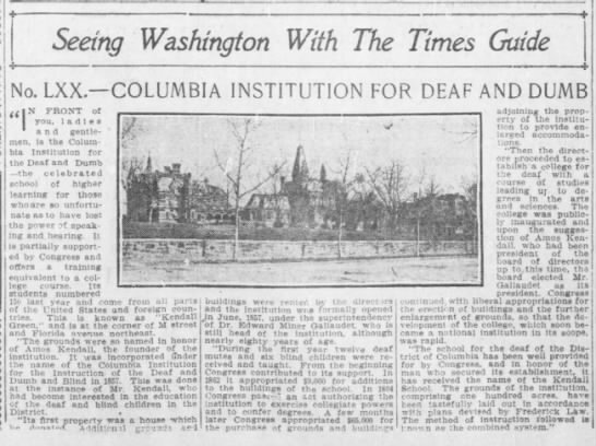 The First College Established for People with Disabilities