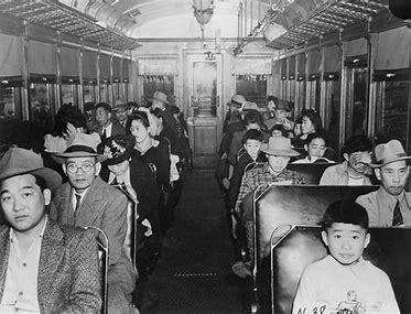 Relocation of Japanese Americans to camps