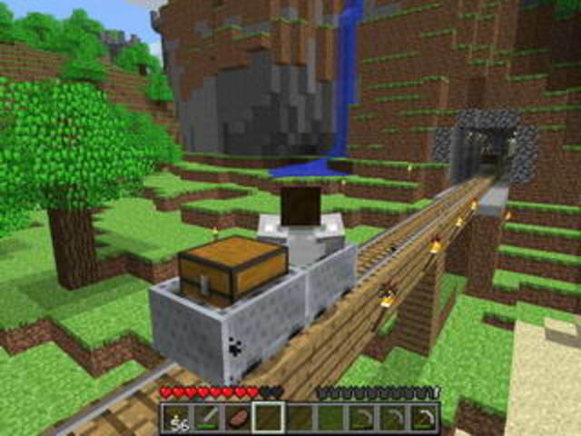 Выходит инди игра «Minecraft»