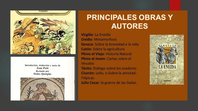 Autores y obras romanas