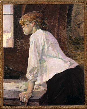 "La Lavandera", de HENRI TOULOUSE-LAUTREC