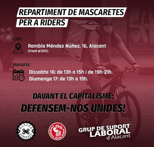 Repartiment de mascaretes