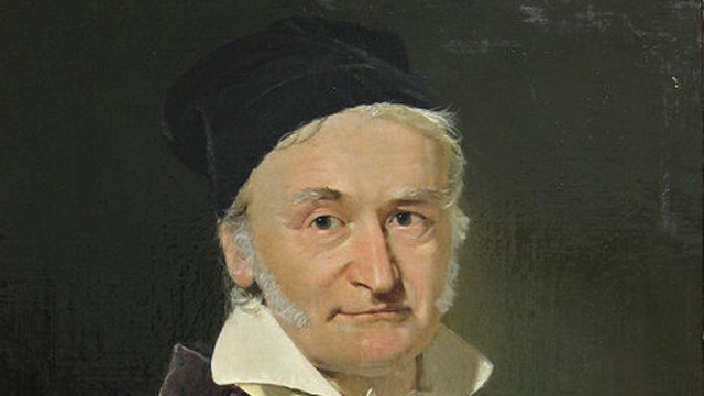 Johann Karl Friedrich Gauss (1777-1855)
