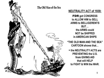 Neutrality act passed in the US