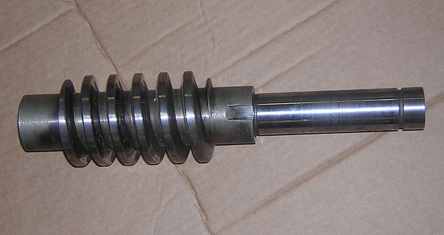 Tornillo sin fin y corona