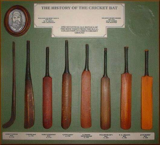 First ever mention of a cricket bat