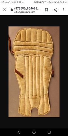 Batting pads invented