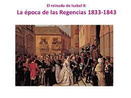 Las regencias (1833-1843)