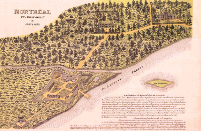 La fondation de Ville-Marie