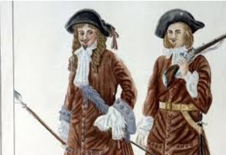 l'arrivée  du régiment Carignan-Salières en Nouvelles - France et fins de la guerres iroquoises