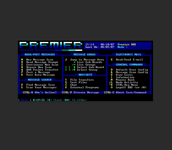 First Computer Bulletin Board System