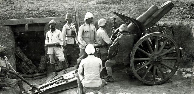 Imperio Otomao entra a la guerra