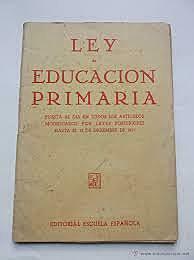 Ley de Educación Primaria