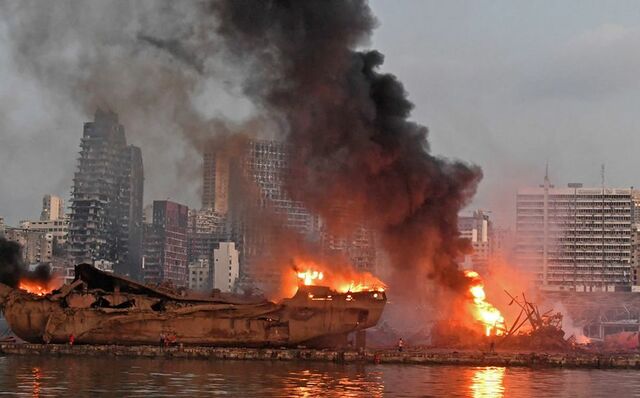 EXPLOSIÓN EN BEIRUT, LÍBANO