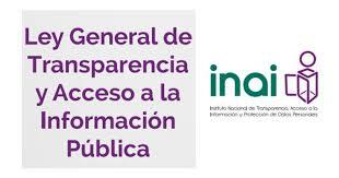 Se publica la ley general de Transparencia y Acesso a la informacion publica